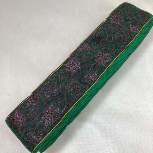セール品 緑紫高貴華色2m 材料畳へり畳ヘリ畳のへり 畳縁ハンドメイド 