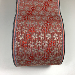 H-8 さくら吹雪 赤ピンク 2m卒業式入学式風 畳へり畳ヘリ畳縁