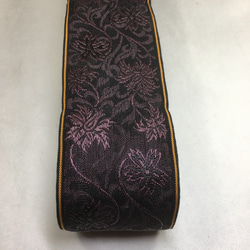 Z-11市松レッド×ライトゴールド赤淡金2m畳へり畳ヘリ畳縁リボン髪飾り