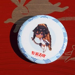 『寿司乙女』　缶バッチ2個セット500円　② 4枚目の画像