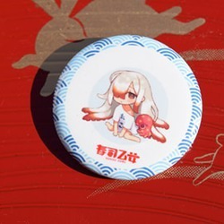 『寿司乙女』　缶バッチ2個セット500円　➂ 2枚目の画像