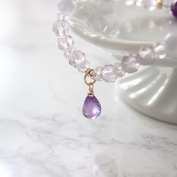 ＜14kgf＞～*Pepeluali・2月*～ birthday stone amethyst　　 2枚目の画像