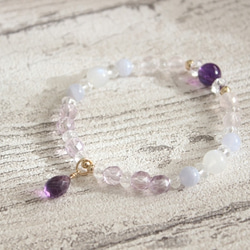 ＜14kgf＞～*Pepeluali・2月*～ birthday stone amethyst　　 3枚目の画像