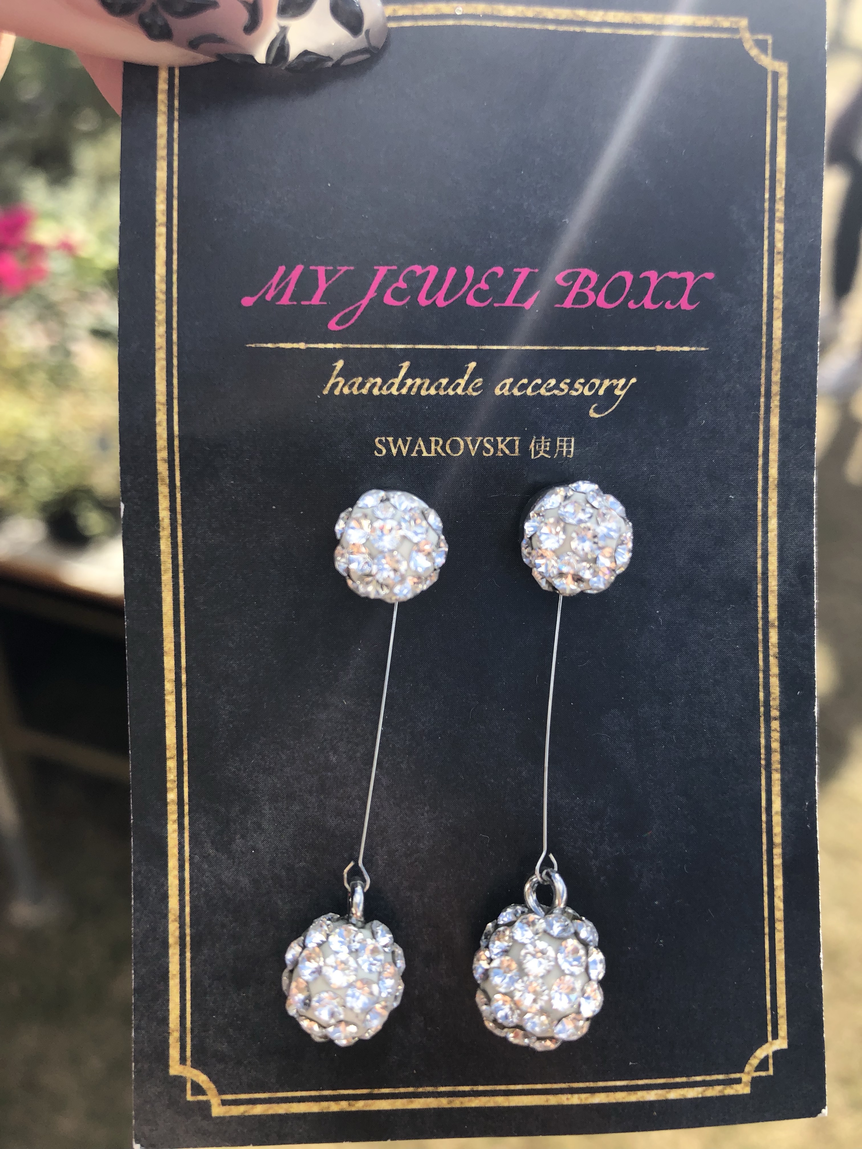 スワロフスキー ダブルホワイト