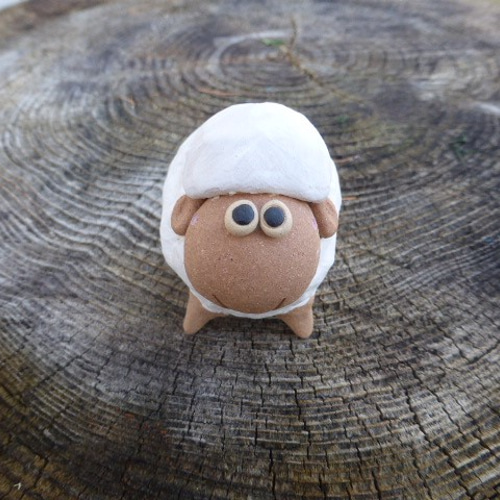 陶のひつじさん その他置物 ひいろ 通販 8137926｜Creema(クリーマ