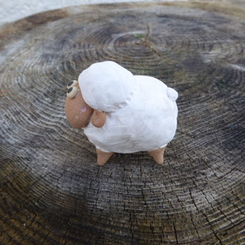 陶のひつじさん その他置物 ひいろ 通販 8137926｜Creema(クリーマ)