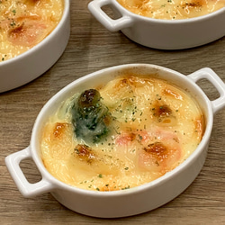 純喫茶くりいま】ミニサイズのグラタン 食品サンプル その他インテリア