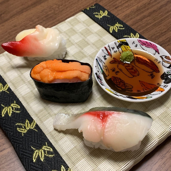 　鯖　食品サンプル　フェイクフード　かわいい　リアル　おいしそう　お寿司　おすし 1枚目の画像