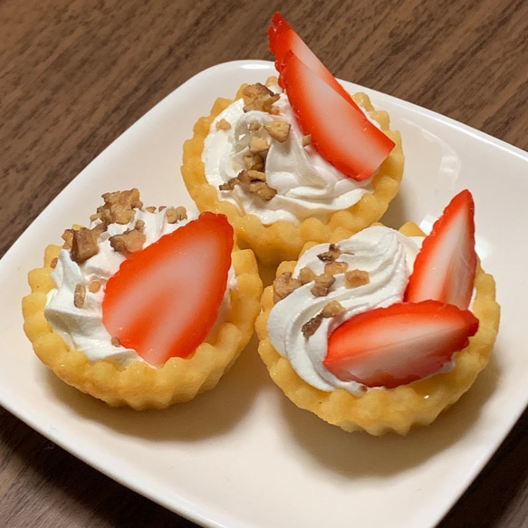 【海外限定】 イチゴのタルトB 食品サンプル フェイクフード かわいい その他