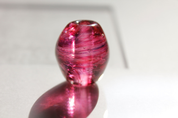 蜻蛉玉　〜墨流／朝焼け〜　2020-60 1枚目の画像