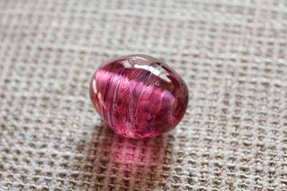 蜻蛉玉　〜墨流／朝焼け〜　2020-60 2枚目の画像