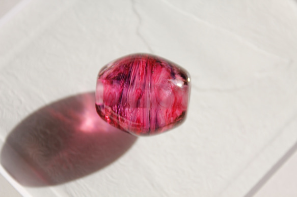 蜻蛉玉　〜墨流／朝焼け〜　2020-60 4枚目の画像