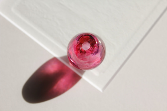 蜻蛉玉　〜墨流／朝焼け〜　2020-60 7枚目の画像