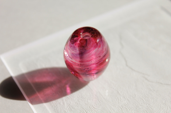 蜻蛉玉　〜墨流／朝焼け〜　2020-60 8枚目の画像