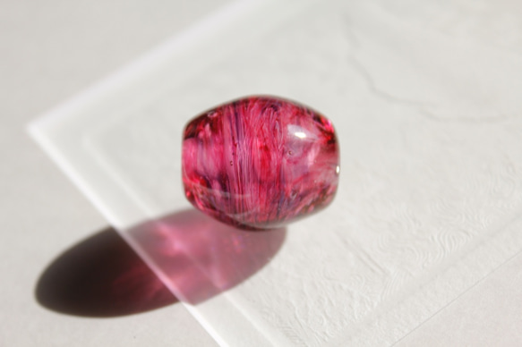 蜻蛉玉　〜墨流／朝焼け〜　2020-60 9枚目の画像