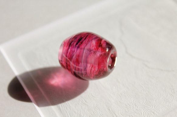 蜻蛉玉　〜墨流／朝焼け〜　2020-60 10枚目の画像