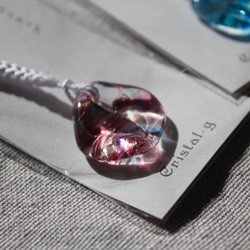 花びらストラップ〈墨流〉2021-01 8枚目の画像