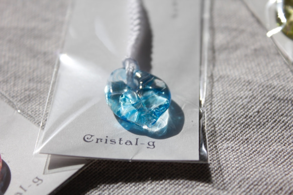 花びらストラップ〈墨流〉2021-01 3枚目の画像