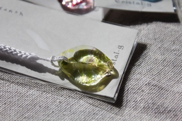 花びらストラップ〈墨流〉2021-01 5枚目の画像