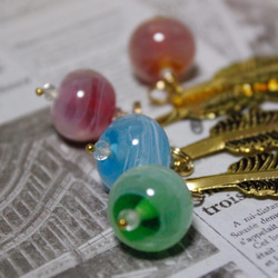 蜻蛉玉のしおり（羽根）2020-24 1枚目の画像