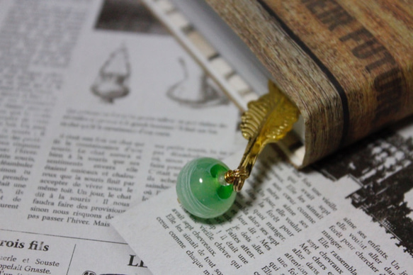 蜻蛉玉のしおり（羽根）2020-24 2枚目の画像