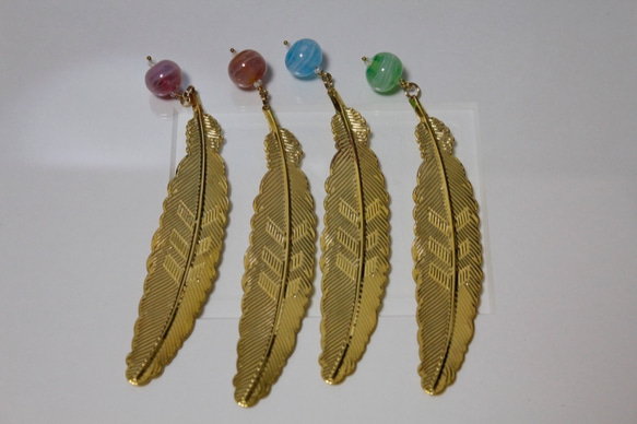 蜻蛉玉のしおり（羽根）2020-24 7枚目の画像