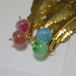 蜻蛉玉のしおり（羽根）2020-24 8枚目の画像