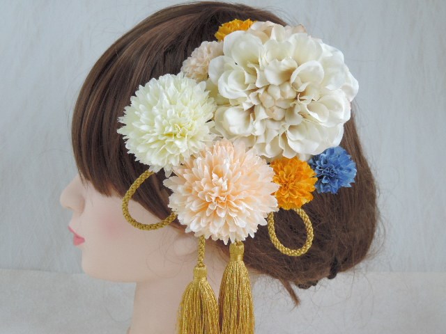 渋レトロな髪飾り