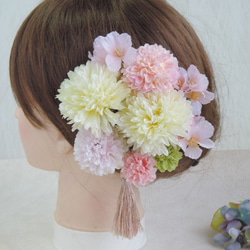 桜の髪飾り 5枚目の画像