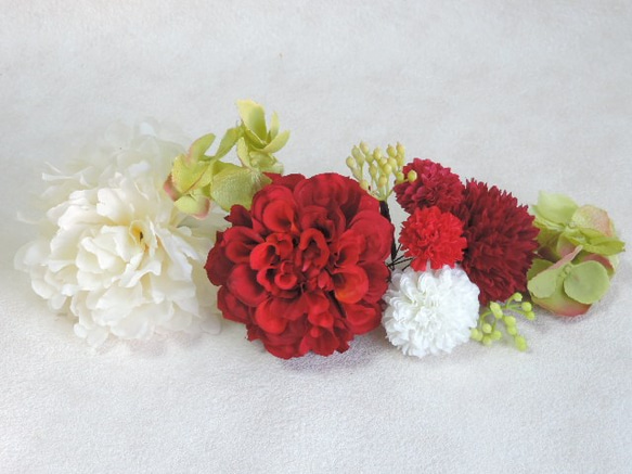 白無垢や赤の色打掛を召される和装の花嫁様に人気の髪飾り 5枚目の画像
