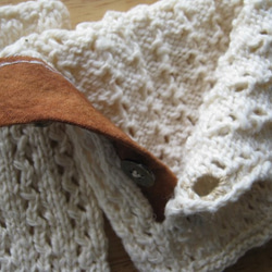 手紡ぎ綿のアンクルウォーマー 3枚目の画像