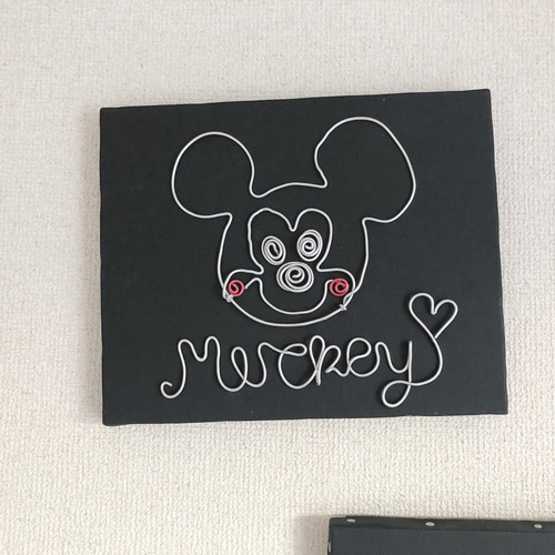 誕生日の方へ！名前入り、キャラクターいりウェルカムボート＊オーダーメイド＊オリジナルワイヤーアートインテリア 誕生日の方へ！キャラクターウェルカムボート＊オーダーメイド