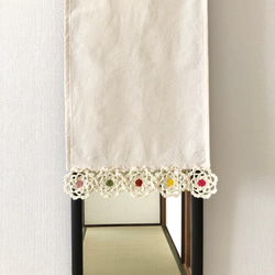 ドロップ飴 ▸◍◂ カラフルなお花モチーフのミラーカバー 3枚目の画像