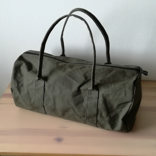 80年代 LUCKY STRIKE ボストンバッグ オリーブグリーン 80年代 LUCKY