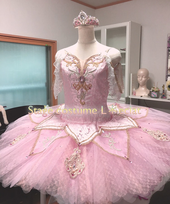 リメイク／バレエ衣装／チュチュ／バレリーナ／ピンク バレリーナ ピンク チュチュ デザイン メーカー - 中国工場 — Fitdance