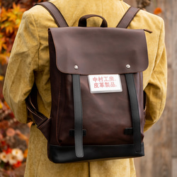 鞄 リュックサック 大容量 通学通勤 バッグ シンプル レザー ハンドバッグ ショルダーバグ レジャーバッグトートバッグ 3枚目の画像