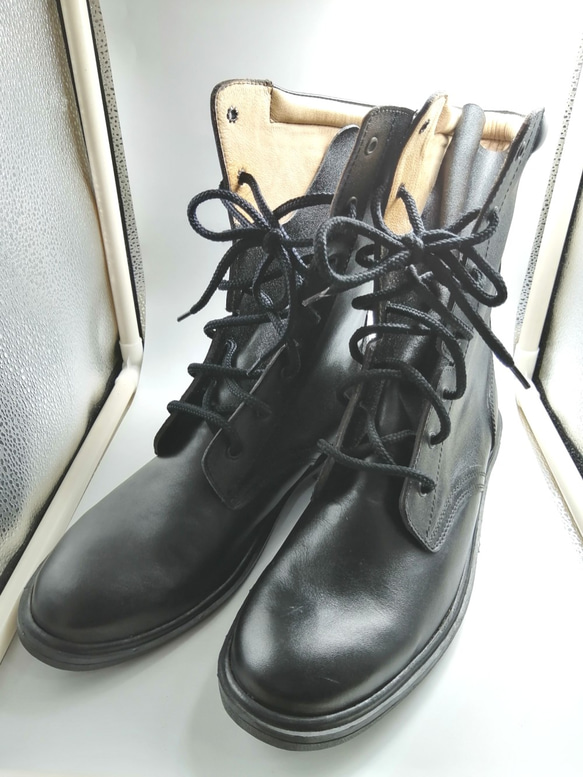 ◆長靴 ◆真皮 ◆牛皮 ◆優質意大利皮革 ◆軍用 ◆戶外 ◆休閒 ◆ 第1張的照片