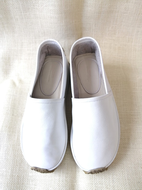 ◆厚底5.5cm◆ホワイト◆ヒールアップ◆累計5000足◆柔らかく履きやすい◆21.5cmから◆外反母趾◆軽量◆ 9枚目の画像