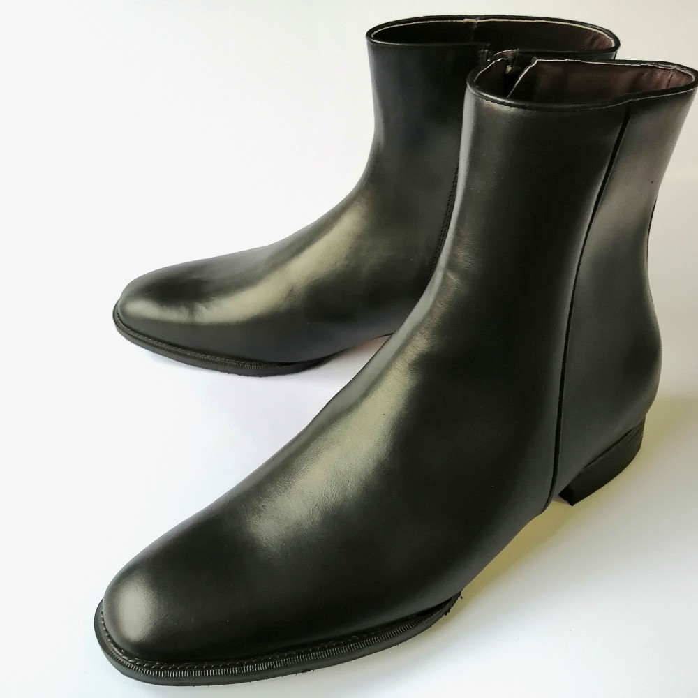 ◇無料サイズ調整◇カジュアル◇メンズ◇レディース◇防水◇スタイリッシュ◇頑丈ソール◇ストリート◇サイドジップ◇牛革◇