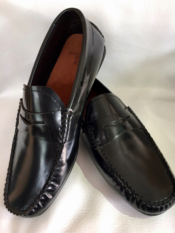 ☆ローファー☆ラバーソール☆23-29cm☆高級本革レザー☆定番