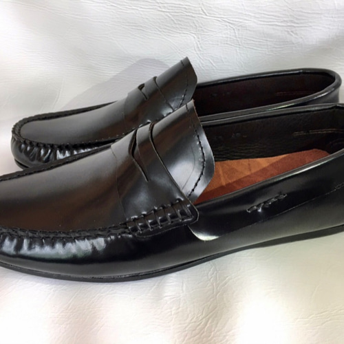 ☆ローファー☆ラバーソール☆23-29cm☆高級本革レザー☆定番