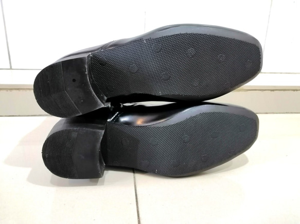 ◇無料サイズ調整◇本革ブーツ◇雨雪用底交換可◇防水◇本革レザー◇レディース◇楽々サイドジップ◇ 19枚目の画像