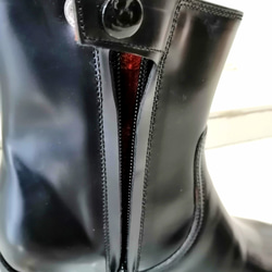 ◇無料サイズ調整◇本革ブーツ◇雨雪用底交換可◇防水◇本革レザー◇レディース◇楽々サイドジップ◇ 9枚目の画像