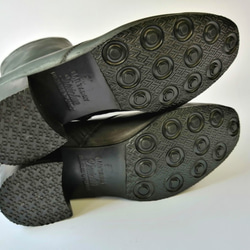 ◇無料サイズ調整◇本革ブーツ◇雨雪用底交換可◇防水◇本革レザー◇レディース◇楽々サイドジップ◇ 20枚目の画像