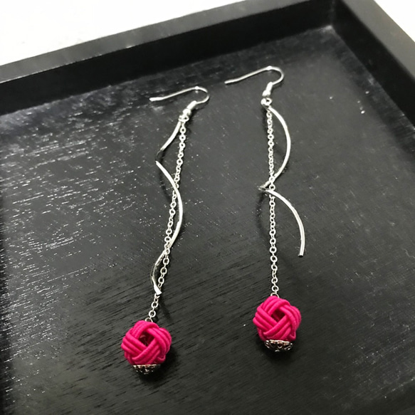 あわじ玉のピアス 1枚目の画像