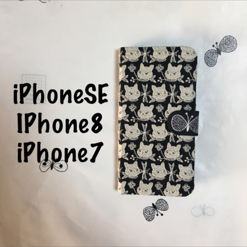 クロッチくん iPhoneSE2/iPhone8/iPhone7手帳型ケース ミナ