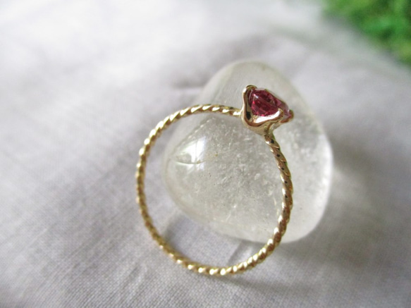 オーバルカット ダイヤモンド デザイン リング 1.00 ct K18