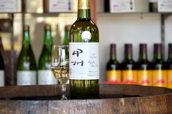 【コンクール受賞ワイン】ホンジョー 甲州シュール・リー （白ワイン、辛口、日本ワイン） 2枚目の画像