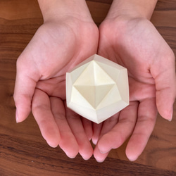 グレー　優秀ストーン　ポリへドロン　polyhedron　アロマストーン 4枚目の画像