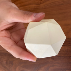 グレー　優秀ストーン　ポリへドロン　polyhedron　アロマストーン 5枚目の画像